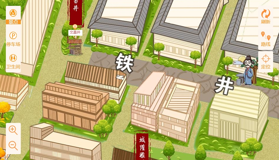 翠峦智慧景区：手绘地图与语音导览的完美融合